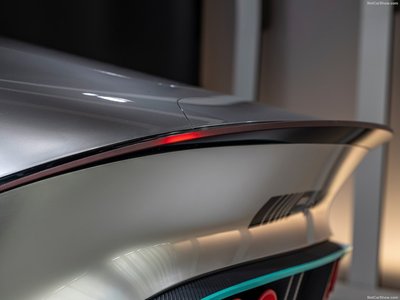 Mercedes-Benz Vision AMG Concept 2022 wooden framed poster