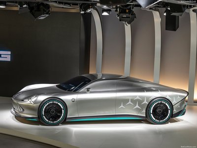 Mercedes-Benz Vision AMG Concept 2022 metal framed poster