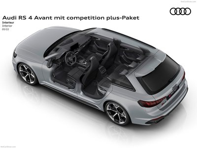 Audi RS4 Avant competition plus 2023 Mouse Pad 1511124