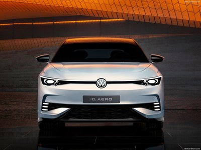 Volkswagen ID.Aero Concept 2022 metal framed poster