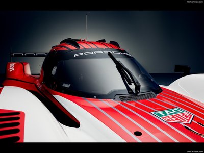 Porsche 963 LMDh Racecar 2023 Poster with Hanger