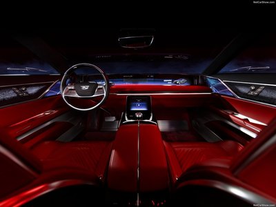 Cadillac Celestiq Concept 2022 metal framed poster