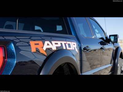 Ford F-150 Raptor R 2023 metal framed poster