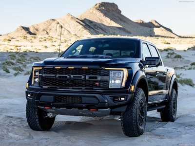 Ford F-150 Raptor R 2023 canvas poster