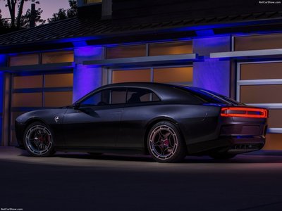 Dodge Charger Daytona SRT Concept 2022 Poster with Hanger