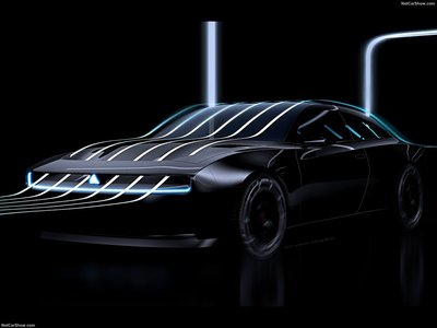 Dodge Charger Daytona SRT Concept 2022 canvas poster