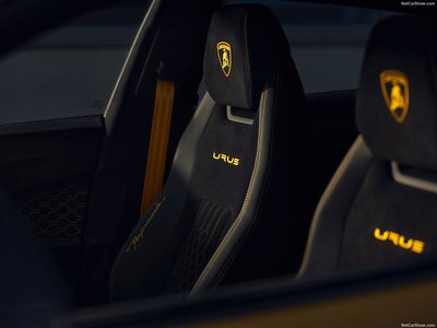 Lamborghini Urus Performante 2023 wooden framed poster