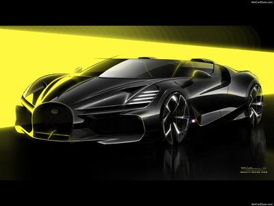 Bugatti W16 Mistral 2024 stickers 1523908