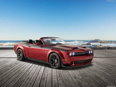 Dodge Challenger Convertible 2023 tote bag