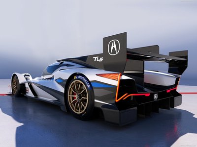 Acura ARX-06 Racecar 2023 Poster with Hanger