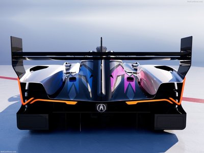 Acura ARX-06 Racecar 2023 Poster with Hanger