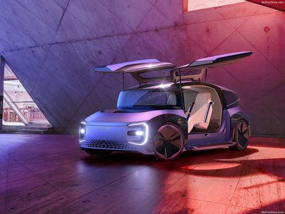 Volkswagen Gen.Travel Concept 2022 metal framed poster