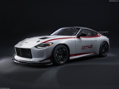Nissan Z GT4 2023 Poster with Hanger