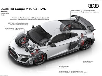 Audi R8 Coupe V10 GT RWD 2023 tote bag #1532306