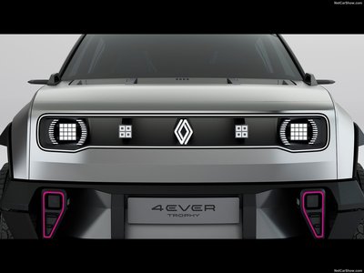Renault 4Ever Trophy Concept 2022 canvas poster
