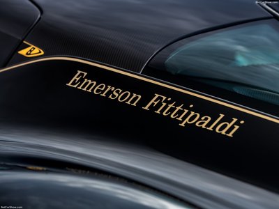 Lotus Evija Fittipaldi Edition 2022 metal framed poster