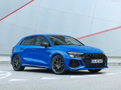 Audi RS3 Sportback performance 2023 Poster with Hanger