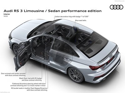 Audi RS3 Sedan performance 2023 Mouse Pad 1534098