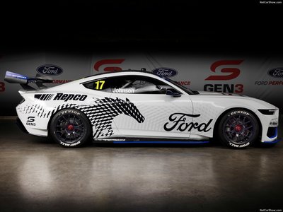 Ford Mustang GT Gen3 Supercar 2023 Poster with Hanger