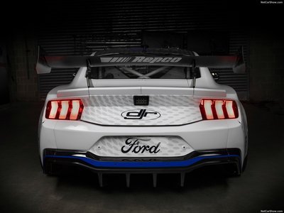 Ford Mustang GT Gen3 Supercar 2023 canvas poster