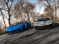 Lamborghini Aventador LP780-4 Ultimae Roadster 2022 Longsleeve T-shirt #1535633