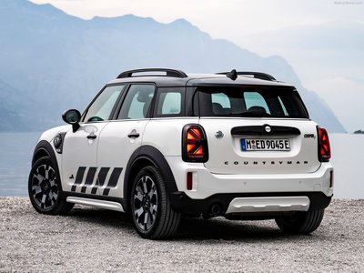 Mini Countryman Cooper SE ALL4 Untamed Edition 2023 Poster with Hanger