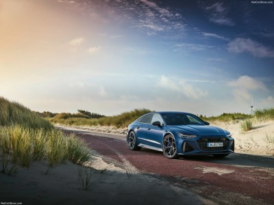 Audi RS7 Sportback performance 2023 Poster with Hanger
