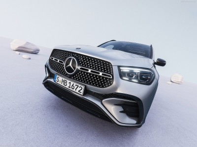 Mercedes-Benz GLE 2024 Poster with Hanger