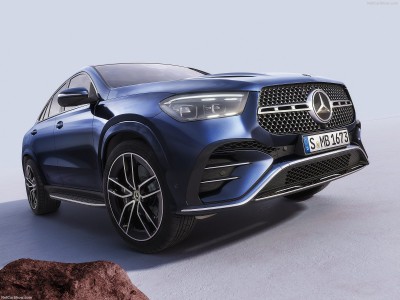 Mercedes-Benz GLE Coupe 2024 Poster with Hanger