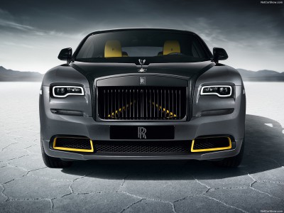 Rolls-Royce Wraith Black Arrow 2023 wooden framed poster