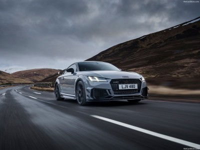 Audi TT RS Coupe Iconic Edition [UK] 2023 canvas poster