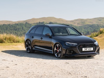 Audi RS4 Avant competition [UK] 2023 Poster with Hanger