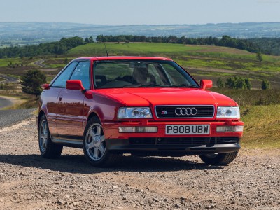 Audi S2 Coupe 1996 Poster with Hanger