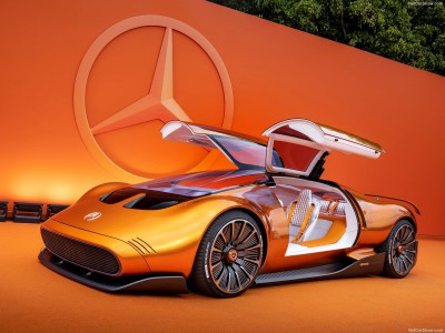 Mercedes-Benz Vision One-Eleven Concept 2023 metal framed poster