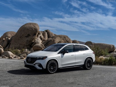 Mercedes-Benz EQE AMG SUV [US] 2024 Poster with Hanger