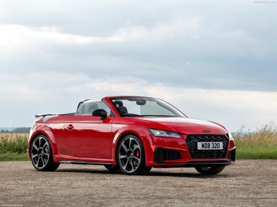 Audi TTS Final Edition Roadster [UK] 2023 Poster with Hanger