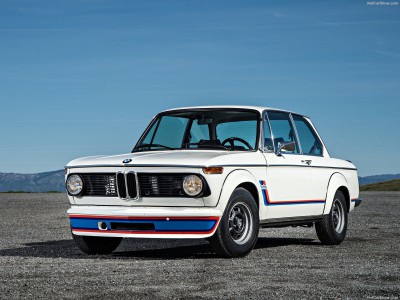 BMW 2002 turbo 1973 canvas poster