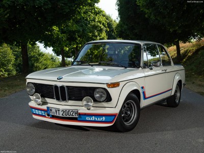 BMW 2002 turbo 1973 canvas poster