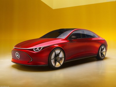 Mercedes-Benz CLA-Class Concept 2023 wooden framed poster