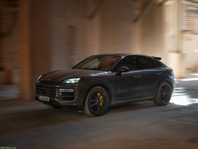 Porsche Cayenne Turbo E-Hybrid Coupe with GT Package 2024 poster