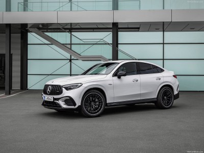 Mercedes-Benz GLC43 AMG Coupe 2024 canvas poster