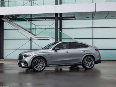 Mercedes-Benz GLC63 S AMG E Performance Coupe 2024 Poster with Hanger