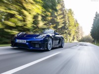 Porsche 718 Spyder RS Gentian Blue Metallic 2024 Poster 1569061