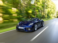 Porsche 718 Spyder RS Gentian Blue Metallic 2024 hoodie #1569064