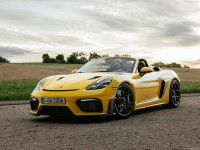 Porsche 718 Spyder RS Racing Yellow 2024 Poster 1569115