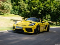 Porsche 718 Spyder RS Racing Yellow 2024 Poster 1569121