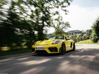 Porsche 718 Spyder RS Racing Yellow 2024 Poster 1569124