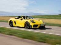 Porsche 718 Spyder RS Racing Yellow 2024 Poster 1569131