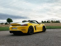 Porsche 718 Spyder RS Racing Yellow 2024 Poster 1569140