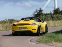 Porsche 718 Spyder RS Racing Yellow 2024 Poster 1569151